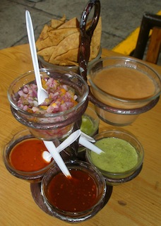 Taco condiments